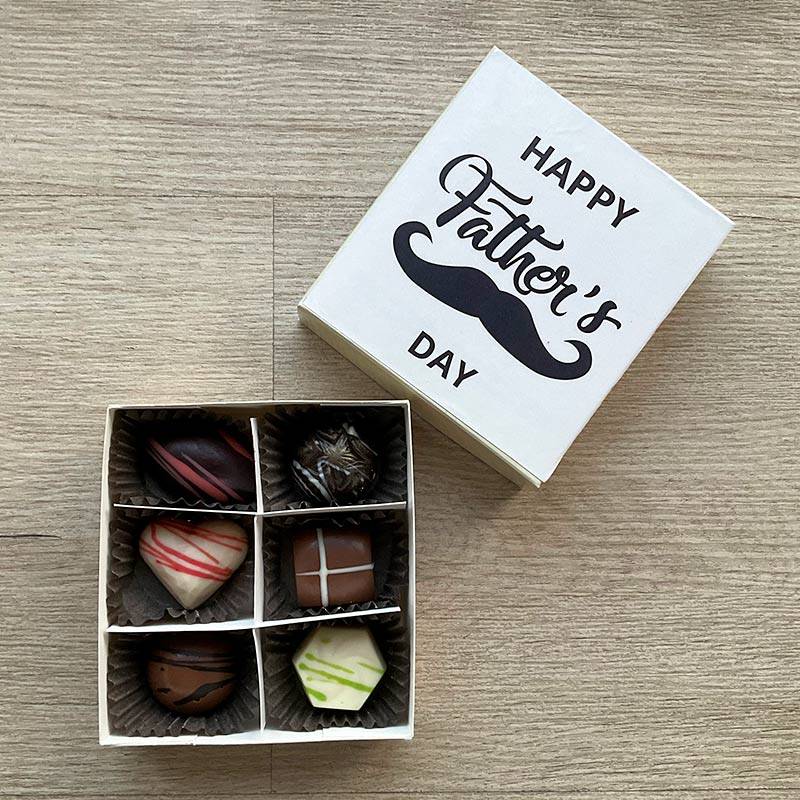 Father's Day Belgium Truffles (6 pcs)