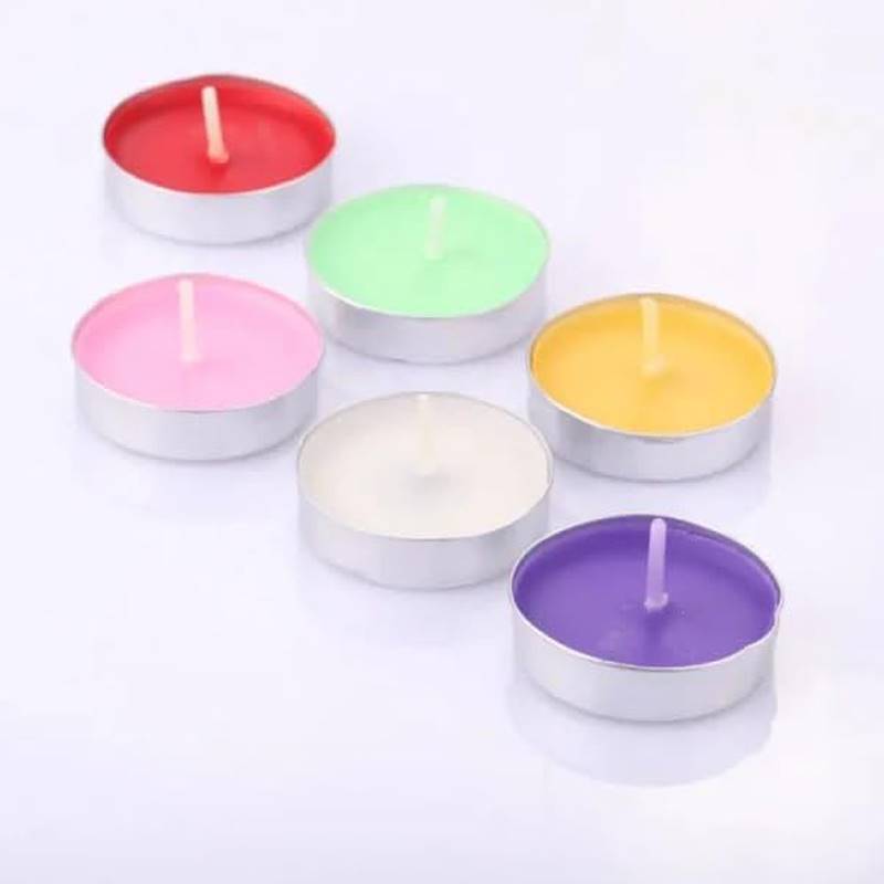 12 Colorful Wax Metal Diyos