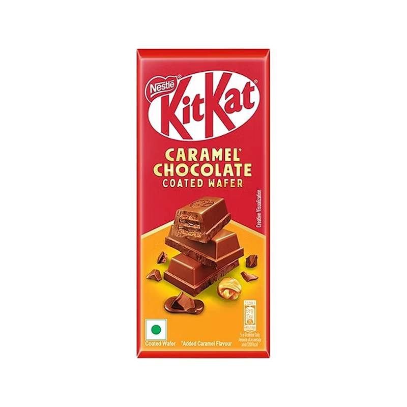Nestle Kitkat Caramel Chocolate Coated Wafer (150 g)