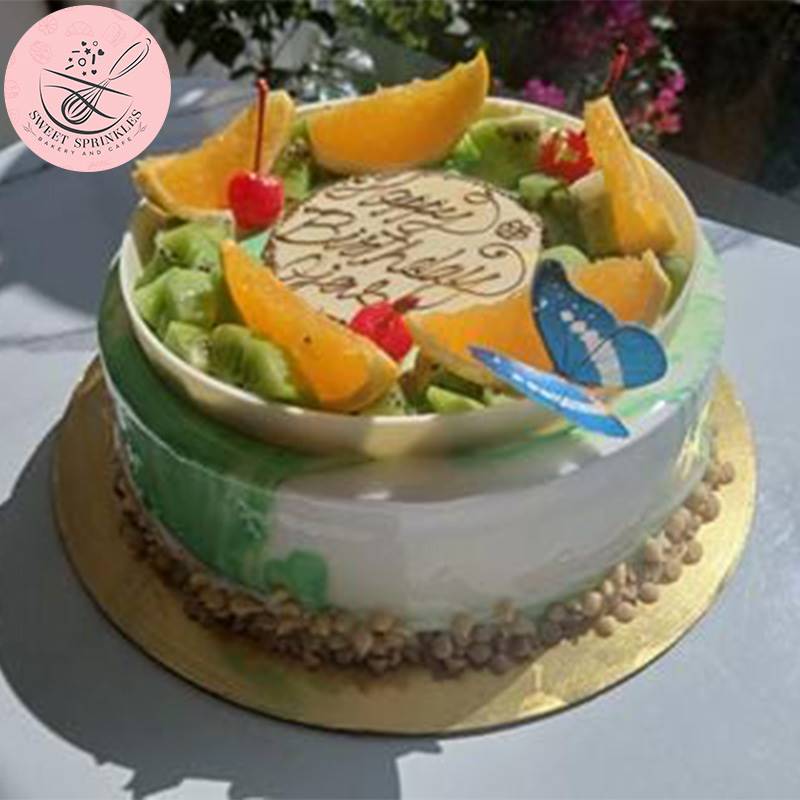 Mixed Fruit Cake (1 lb) by Sweet Sprinkles