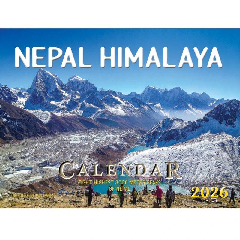 Nepal Himalaya Wall Calendar 2026 (4.806)