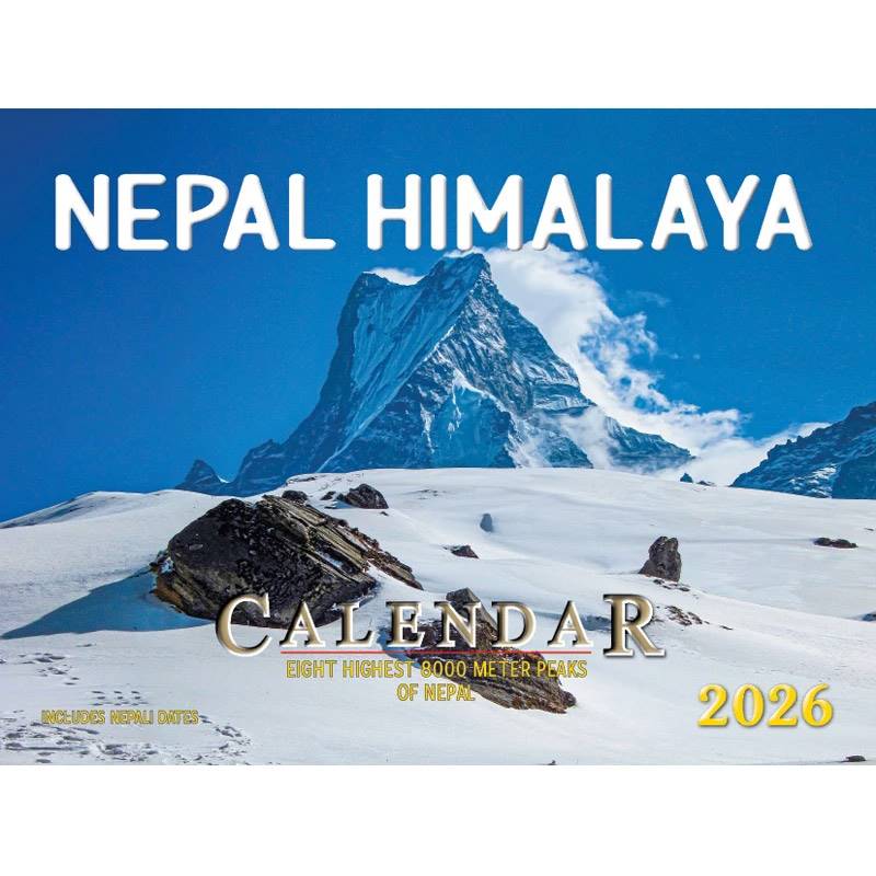 Nepal Himalaya Wall Calendar 2026 (4.805)