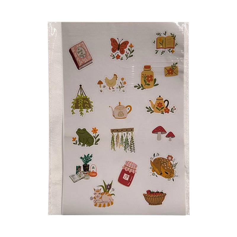 Cozy Home & Nature Stickers