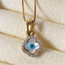 Evil Eye Necklace (Design 2) by Collection de Euphoria