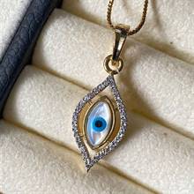 Evil Eye Necklace (Design 3) by Collection de Euphoria
