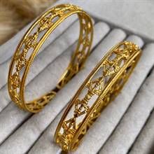 Gold-polished Bamboo Bala by Collection de Euphoria