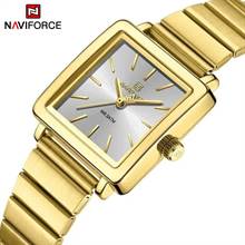 NaviForce Women’s Watch NF5048 – White / Golden