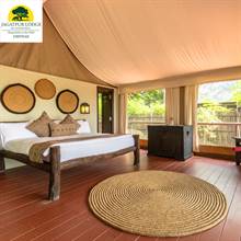 Jagatpur Lodge for Staycation for Two - Luxury Tent - Jungle Plan - CHWTN