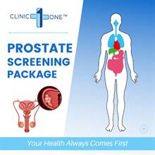 Clinic One Prostate Screening Package - Blood Sample Collection from Home