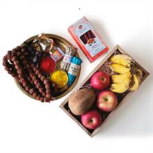 Shrawan Aarati Package - Type C with Fruits