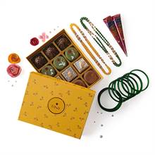 Shrawan Mithai with Shringar Hamper - Type C