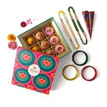 Shrawan Mithai with Shringar Hamper - Type F