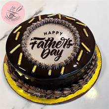 Father's Day Belgian Dark Chocolate Cake (1 lb) from Sweet Sprinkles