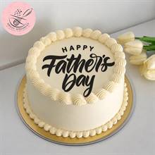 Father's Day Classic Vanilla Cake (1 lb) from Sweet Sprinkles