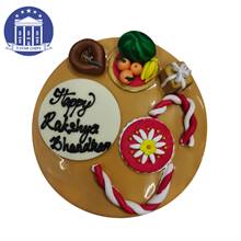 Rakshya Bandhan Buttescotch Cake (1 kg) by 5-Star Chefs