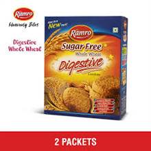 Ramro Sugar Free Whole Wheat Digestive Cookies (200 g )