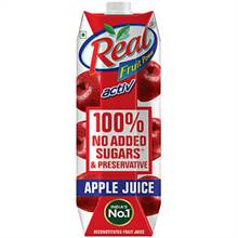 Real Active No Added Sugar Apple Juice ( 1 L )