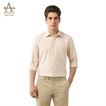 Arrow Men’s Yellow Textured Regular Fit Formal Shirt (ARAJSH0556)