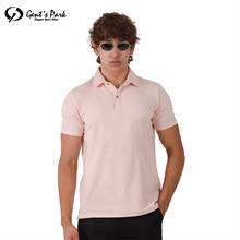 Gent's Park T-shirt with Button Collar 001