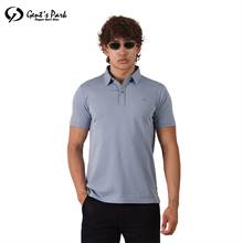 Gent's Park T-shirt with Button Collar 002