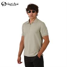 Gent's Park T-shirt with Zip Collar 002