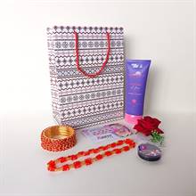 Red, Gold & Gorgeous Teej Hamper