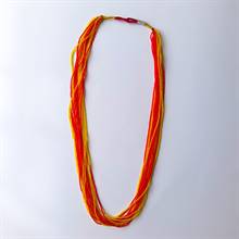 MultiColoured Red And Yellow Potey