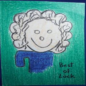 Best of Luck Greeting Card (rv000034)
