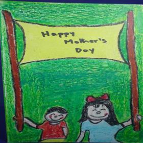 Happy Mother's Day Greeting Card (MPSI007)