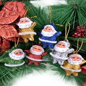 Santa Ornaments