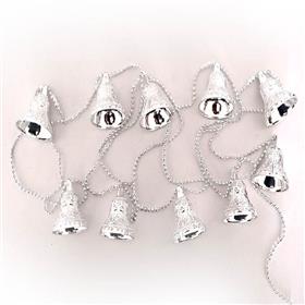 Silver Jingle Bell Decorations