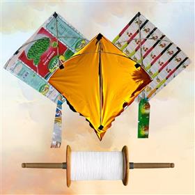 Kites with Lattai and Dhaago