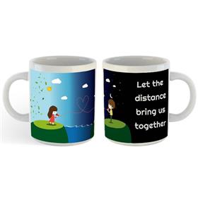 Let The Distance Bring Us Together Mug (Qty - 1)