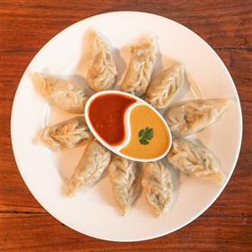 Bajeko Veg Steam Momo (1 Plt)