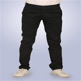 Kilometer Cotton Chinnos Pant KM17025 Black