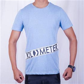 Round Neck T Shirt KM1936 Blue