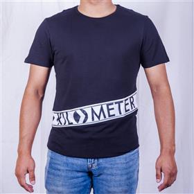 Round Neck T Shirt KM1936 Black
