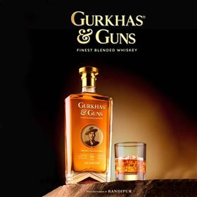 Gurkhas and Guns Blended Whiskey (750 ml)