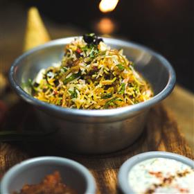 Bajeko Veg Biryani (1 Plt)