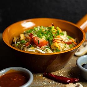 Bajeko Chicken Fried Rice (1 Plt)