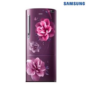 Samsung 230 L Single Door Refrigerator - Camellia Purple (RR24A272ZCR/IM)