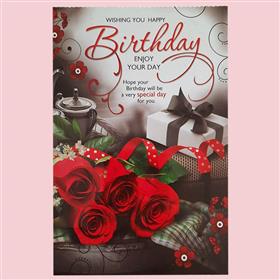 Wishing You Happy Birthday Enjoy Your Day Card