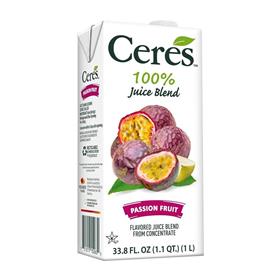 Ceres No Sugar Added Passion Fruit Juice (1 L)