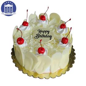 White Forest Cake (1 kg) by 5-Star Chefs