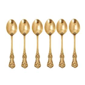 Brass Spoon Set | Set of 6