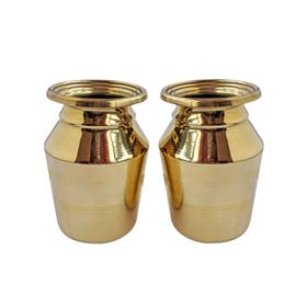 Pital Ghalcha 4.8 inch Set | Brass Ghalcha | Kalash