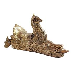 Brass Dhunge Dhara – 1.520 kg | Golden Dhara | Golden Brass Hiti