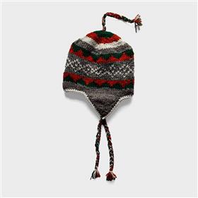 Warm Wool Earflap Hat - Fleece Lined (WEH-1-7)