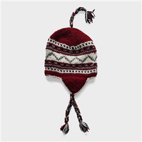 Warm Wool Earflap Hat - Fleece Lined (WEH-1-10)