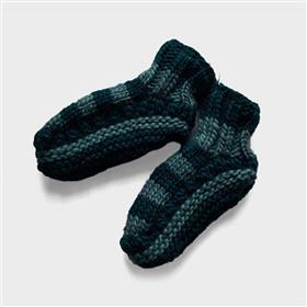 Hand Knit Wool Socks - Fleece Lined (HWS-1-5)